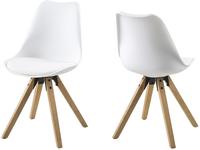 ACTONA GROUP Esszimmerstuhl "Dian" (Set) 2 Stk.Organisch geformter Sitz mit Kissen.