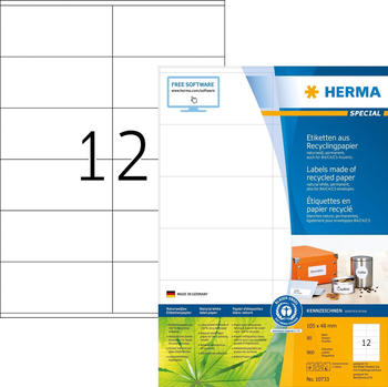 Herma Recycling Etiketten 105 x 48 mm 10733