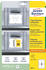 Avery Zweckform 8001-5 Träger-Etiketten, 120 x 80 mm, 5 Bogen/20 Etiketten, weiß, hellgrau