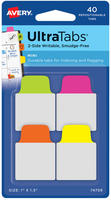 Avery Zweckform 74759, AVERY Zweckform UltraTabs Mini Haftmarker farbsortiert 40