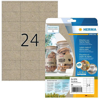 Herma Universaletiketten Silphie-Papier 10762