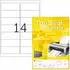 TopStick Labels Universaletiketten 99,1 x 38,1mm 8757