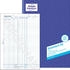 Avery Zweckform 426 Kassenbuch A4 EDV-gerecht mit Blaupapier 100 Blatt