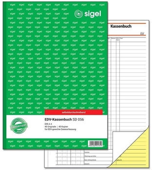 sigel SD056 A4 Kassenbuch EDV-Erfassung
