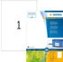 Herma Etiketten aus Recyclingpapier A4, 210 x 297 mm, weiß, permanent haftend (10738)