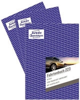 Avery Zweckform 223-3 DIN A5 Fahrtenbuch Anzahl der Bl&auml;tter 40 Wei&szlig; 3 St. (223-3)