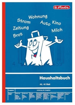 Herlitz Haushaltsbuch A5 40 Blatt FSC 840652