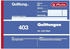 Herlitz Quittungsblock 403 DIN A6 quer 2x50 Blatt