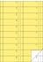 Avery Zweckform 842 Bonbuch gelb fortlaufend nummeriert 1-1000 Bons