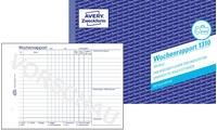 AVERY Zweckform 1310, AVERY Zweckform Wochenrapport Formularbuch 1310, 1 St.