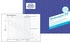 Avery Zweckform 1310 Wochenrapport A5 quer mit Blaupapier 100 Blatt