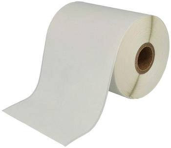 vhbw 1x Etiketten-Rolle 102mm x 44300mm (1 Etikette) kompatibel mit Brother TD-2130, TD-4100, TD-4000, TD-2130N