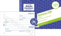 Avery Zweckform Quittung 1250 DIN A6 quer 100Blatt
