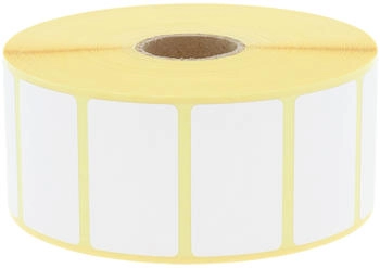Labelident Thermoetiketten 40 x 27 mm, 2.000 Thermo-Eco-Etiketten, 1-bahnig auf 1 Rolle/n, 1 Zoll Kern
