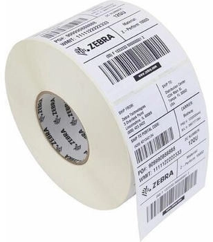 Zebra Z-Perform 1000D - Papier - permanenter Klebstoff - unbeschichtet - 51 x 25 mm 5860 Etikett(en) (10 Rolle(n) x 586) - für 110, 140, 220, Z4Mplus, Z6MPlus, ZM400, ZM600| Xi Series