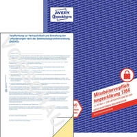 Mitarbeiterverpflichtung A4 SD 2x40 Blatt