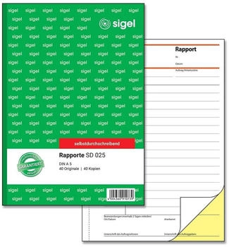 sigel SD025 Rapportbuch A5