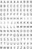 Herma Buchstabenetiketten
