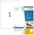 Herma Folienetiketten 10775-2 Special, weiß matt, 210 x 297 mm, wetterfest, 80 Blatt, 80 Stück