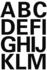 Herma Buchstabenetiketten