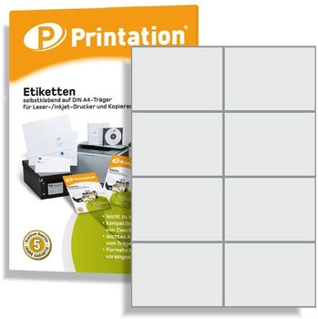 Printation Etiketten selbstklebend A4 (1367536)