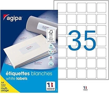 APLI Universal-Etiketten 35 x 35 mm weiß 3.500 Etiketten (102168)