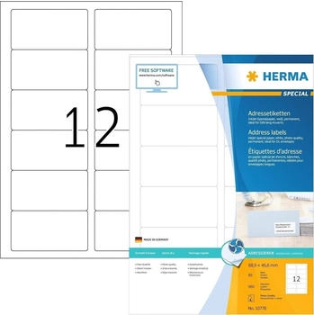 Herma 960 Adressetiketten wei&szlig; 88,9 x 46,6 mm (10776)