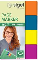 Haft-marker 80x50mm 4 Farben Hn614 Sigel