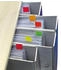 sigel HN614 Haftmarker, 160 Streifen im Format 20 x 50 mm, orange, blau, gelb, lila