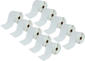 vhbw 10x Thermo-Etiketten-Rolle 101,5mm x 152mm (500 Etiketten) kompatibel mit Citizen CL-S521, CLP7202 Etiketten-Drucker - Selbstklebend (182885452-2)