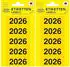 Avery Zweckform 43-226 Jahreszahlen 2026