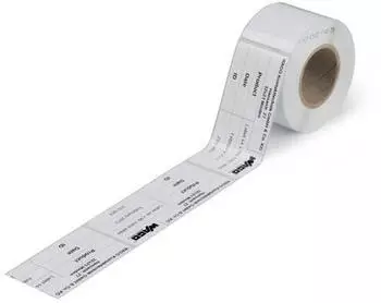 Wago Etikett f&uuml;r Thermotransferdrucker, wei&szlig; (210-803)