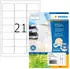 Herma Etiketten permanent 63,5 x 38,1 mm naturweiss 80 Bl 1680 Etik. - 10727