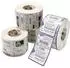 Zebra Z-Select 2000T - Papier - seidig - permanenter Acrylklebstoff - beschichtet - perforiert