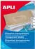 APLI Wetterfeste Etiketten 48,5 x 25,4 mm transparent (130142)