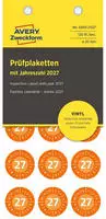 Pr&uuml;fplaketten 2027 Vinyl 20mm 120 St&uuml;ck