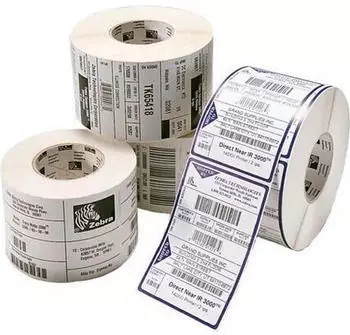 Zebra Label, Polyester, 60x30mm, Thermal Transfer, Z-ULTIMATE 3000T WHITE, Coated, Permanent Adhesive, 76mm Core, EAZIPRICE (87539)
