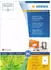 Herma Etiketten permanent 70 x 36 mm naturweiss 80 Bl 1920 Etik. - 10728