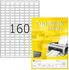 Herma TOP STICK Universal-Etiketten, 22 x 12 mm, weiß, 100 Blatt (8791)