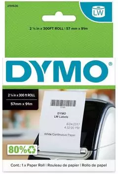 Dymo LabelWriter Endlosetiketten 57mm x 91m (2191636)