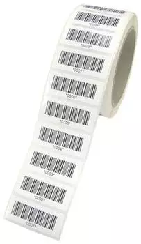 HT Instruments Barcode-Etiketten PVC Nr. 9001-10000, 1000 St&uuml;ck, 4x1,5cm (2008559)