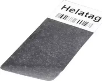 HellermannTyton Helatag 1104 Etikett 20,32x36,5mm weiß -40-150°C 25um (594-41104)