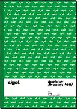sigel Reisekostenabrechnung monatlich, A4, 50 Blatt, 5er-Pack (RA415/5)