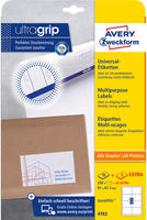 AVERY Zweckform 4782, AVERY Zweckform Etiketten 4782 wei&szlig; 97,0 x 67,7 mm, 30 Blatt