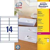 Avery Zweckform L7163-250, Avery Zweckform Avery Dauerhafte Adressetiketten