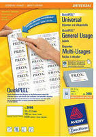 AVERY Zweckform 3666, AVERY Zweckform Etiketten 3666 wei&szlig; 38,0 x 21,2 mm, 100 Blatt