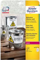 AVERY Zweckform L4773-20, AVERY Zweckform wetterfeste Folienetiketten L4773-20 wei&szlig;