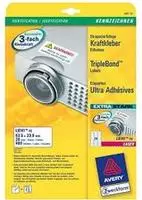 Avery Zweckform L6141-20 wei&szlig; Folienetiketten, 480 St&uuml;ck