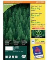 Avery Zweckform LR3666, Avery Zweckform Avery Recycling Universal-Etiketten (LR3666)