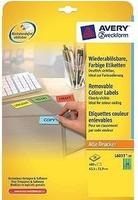 Avery Zweckform L6033-20, AVERY Zweckform 480 Etiketten L6033-20 gr&uuml;n 63,5 x 33,9 mm